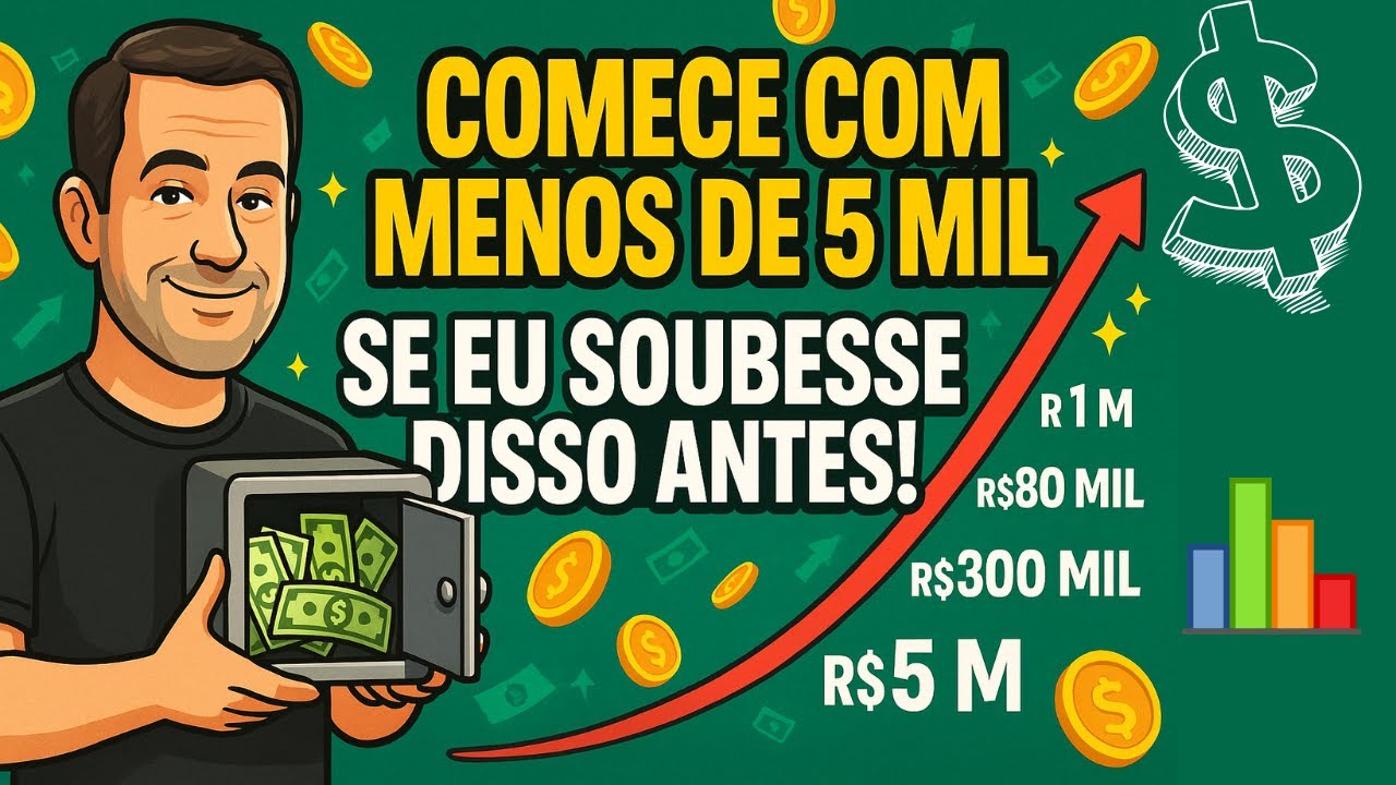Tem MENOS de R$ 5 MIL REAIS? ASSISTA esse VÍDEO e mude sua VIDA FINANCEIRA!