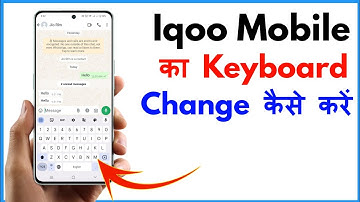 Iqoo Z9s Me Keyboard Kaise Change Kare | How To Change Keyboard In Iqoo