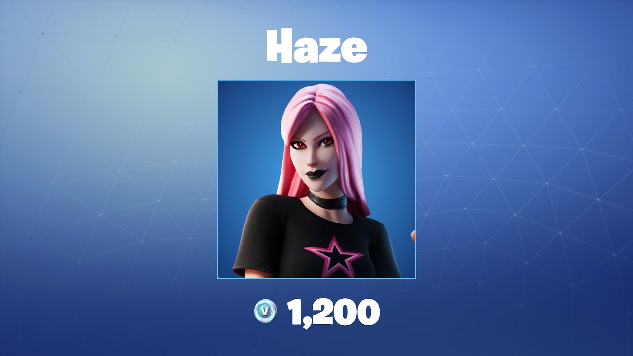 Haze | Fortnite Outfit/Skin - YouTube