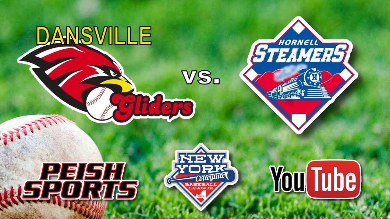 (2118)Dansville Gliders vs. (1324)Hornell Steamers NYCBL Baseball