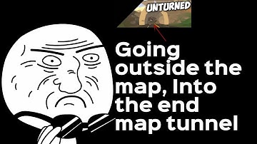 BUILDING OUT OF BOUNDS, INSIDE THE TUNNEL | Unturned Bugs