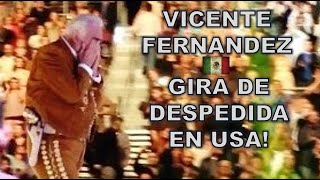 Vicente Fernandez - Despedida en Las Vegas!