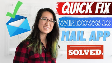 QUICK FIX - windows 10 mail app not working | Perfect Fix windows 10 mail not opens | eTechniz.com 👍