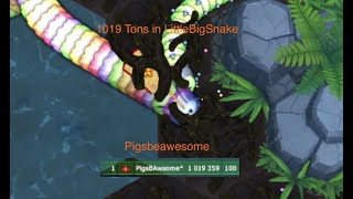 1019 Tons in LittleBigSnake