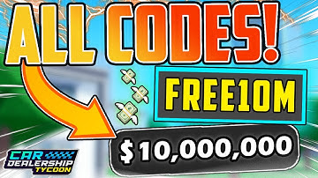 These SECRET CODES Give You MILLIONS in Car Dealership Tycoon! (September 2025!)