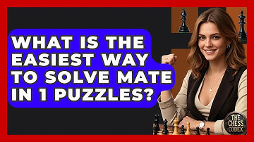 What Is The Easiest Way To Solve Mate In 1 Puzzles? - The Chess Codex