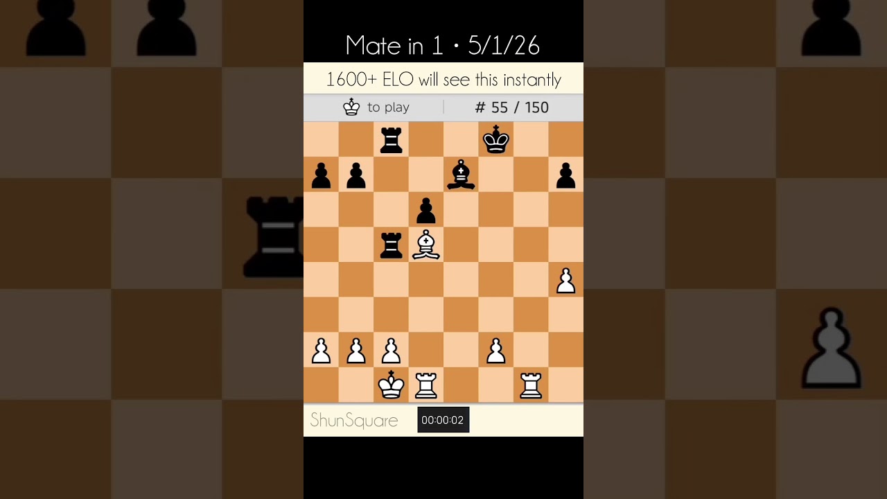 Mate In 1 • 5/1/26 