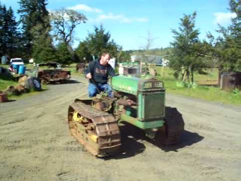 Josh's John Deere Lindeman Crawler.MOV