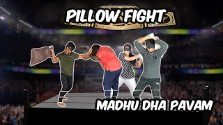 Madhu aluthuta 😢😂😜 | Pillow fight challenge 🔥💥  | #challenge #pongal