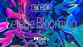 8K HDR Digital Art | Serene Blooming | Dolby Vision