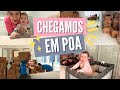 CHEGAMOS EM PORTO ALEGRE! COMEÇANDO A ORGANIZAR A CASA - Thamyê Baseggio