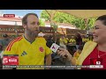 Aficionados esperan ansiosamente el debut de Colombia en la Copa Mundial