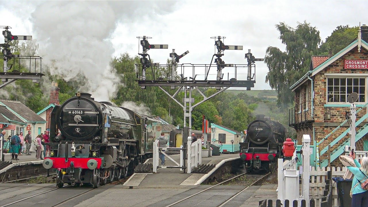60163 Tornado lifts the Steam Ban as it Returns to the North Yorkshire Moors Railway. 20/08/25