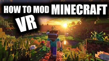 How To Mod MINECRAFT In VR - Vivecraft Modding - Modding VR Minecraft #minecraft #mods