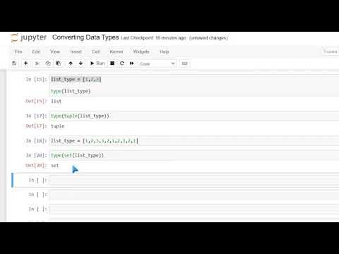 Converting Data Types in Python | Python for Beginners - YouTube