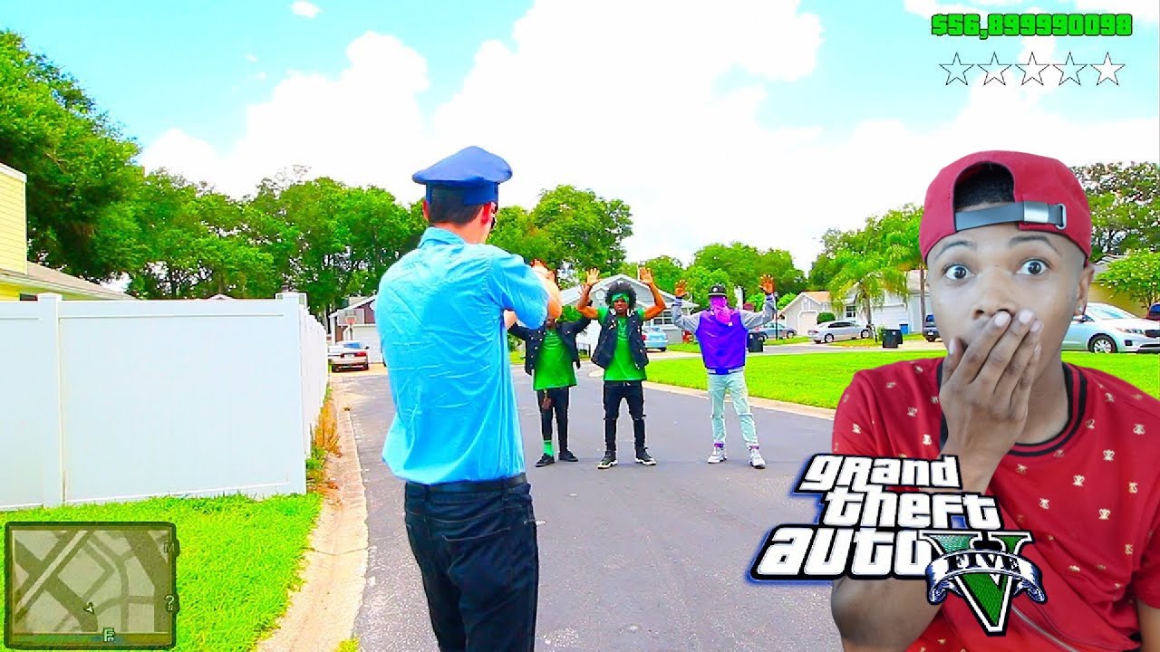 GTA 5 FAMILIES VS BALLERS IN REAL LIFE!