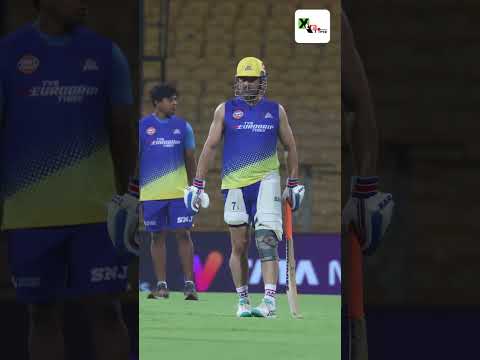 MS Dhoni practice at Chepauk ahead of Qualifier 1? | IPL 2023