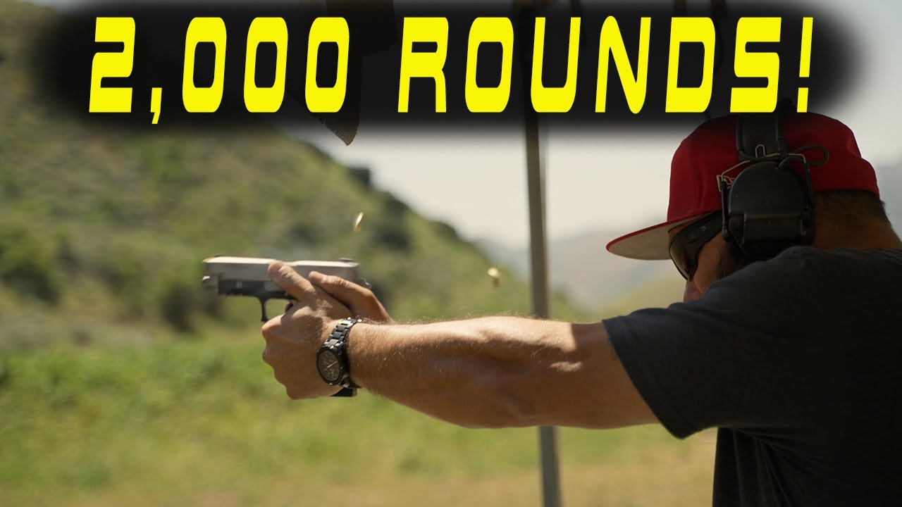 2,000 Round Torture Test with Cryo Treated Sig P226!