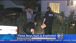 3 Children Hurt In San Bernardino Fireworks Explosion