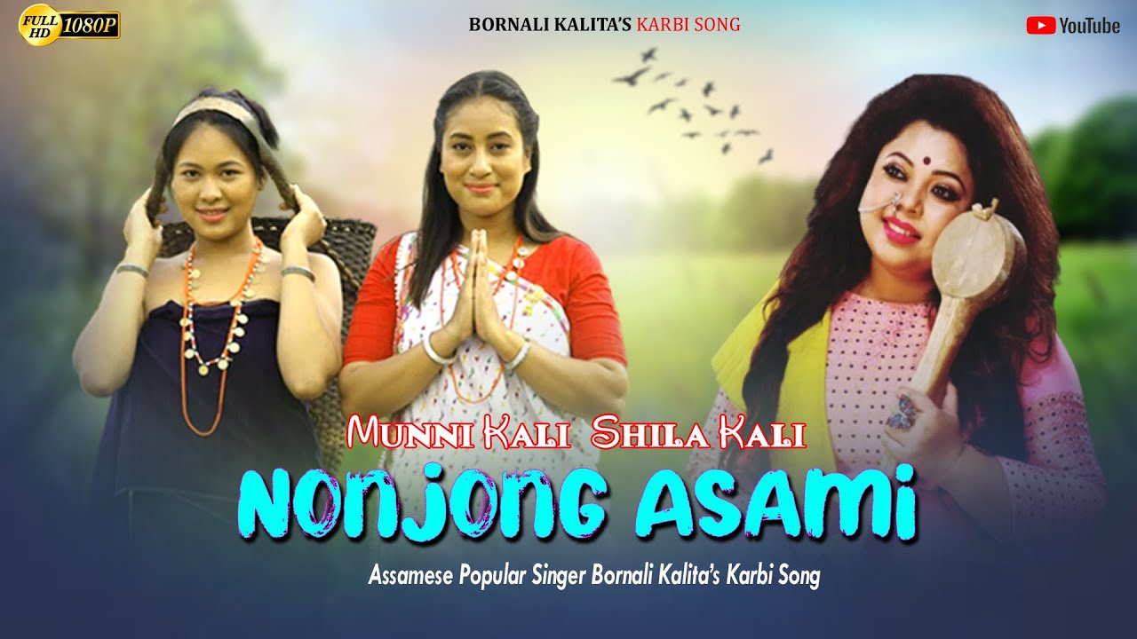 Muni Kali Shila Kali Nonjong Asami Ne  New Karbi Video Song  Bornali Kalita  New Karbi Song 2024