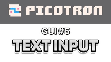 Picotron GUI: Text Input is Easy! (part 5)