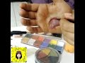 مكياج سينمائي جرح عميق اول فيديو