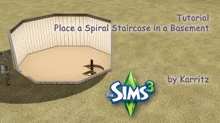 Tutorial - Place a Spiral staircase into a Basement