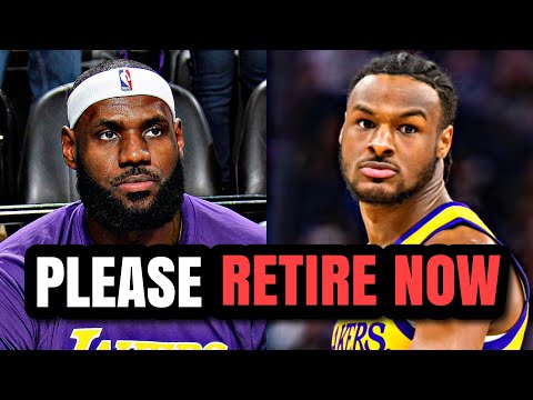Bronny James Needs To Retire