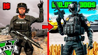 Thumbnail for ME CONVIERTO en EL SWAT más FUERTE de GTA 5