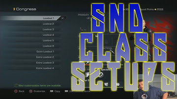SnD Class Setup Ghosts Tips & Tricks #2