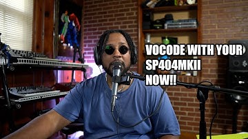 How to turn your Roland SP404MKII into a Vocoder - NO BS!