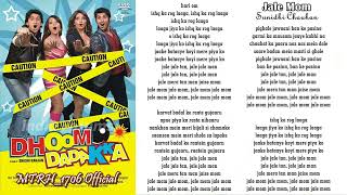 Jale Mom I Sunidhi Chauhan I Original High Quality Karaoke Track I Dhoom Dadakka
