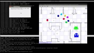 Java App Driving Robots in Stage