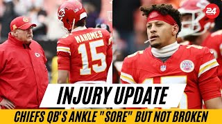 Patrick Mahomes Injury Update: Chiefs QB's Ankle "Sore" But Not Broken | Week 15