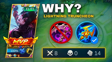 THIS LIGHTNING TRUNCHEON IS OP🔥 | SELENA BEST BUILD | SELENA GAMEPLAY - MLBB