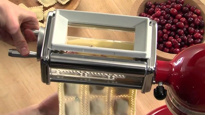 Using Your KitchenAid Ravioli Maker Attachment 