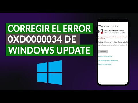 Cómo Corregir el Error 0xd0000034 de Windows Update en Windows 10