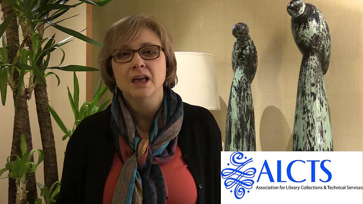 Why ALCTS? -  Jennifer Bowen, Assistant Dean, Scho...