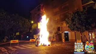 Cremà Hoguera | Verbena de San Juan 2023 - Falla el Pouet de Campanar. 17/06/23