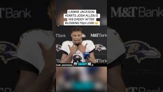 Famous “Josh Allen is my DADDY” - Lamar Jackson Postgame Interview - Ravens 40-41 Bills Net Worth