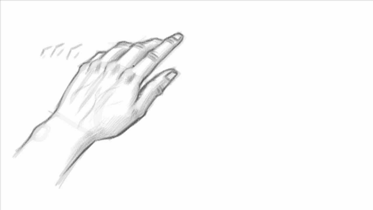 How To Draw A Hand Reaching Out