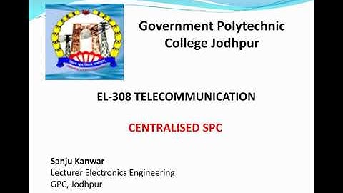 EL308 Centralized SPC by Sanju Kanwar