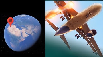 Crashed Plane Found On Google Maps !! 😰