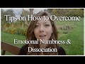 Tips on How to Overcome Emotional Numbness & Dissociation