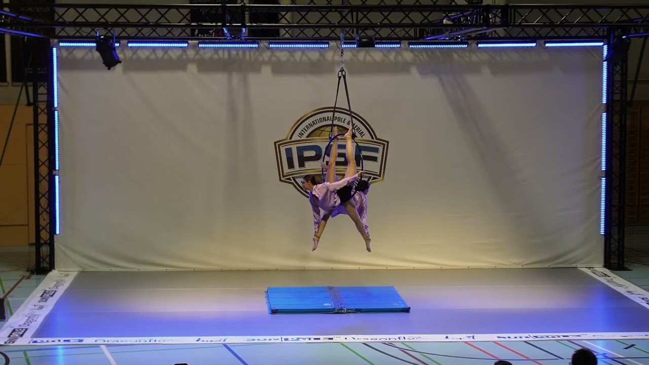 WPAC 2022 ARTISTIC HOOP DOUBLES   Sara Heim & Sabrina Postiguillo