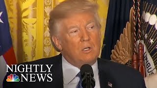 President Donald Trump Threatens To Pull Aid From Puerto Rico | NBC Nightly News
