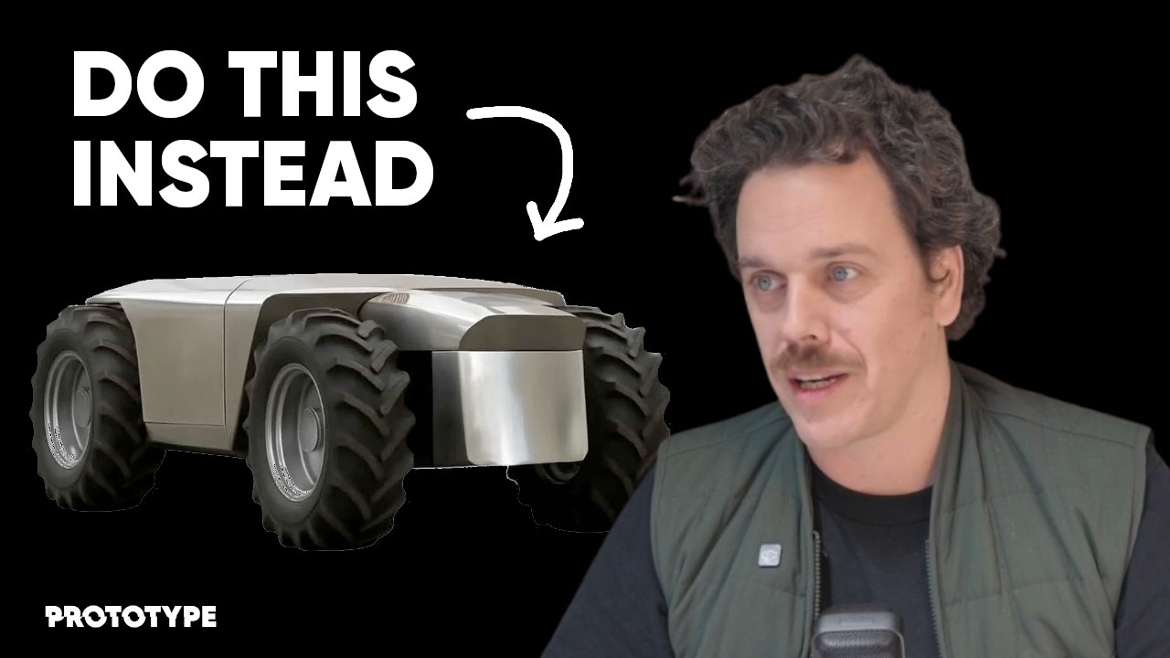 Video thumbnail: Why you should start a robotics startup