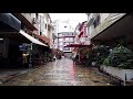 Walking in Izmir: Rainy Day, Relaxing Video - Basmane to Alsancak - Turkey (4K 60fps)