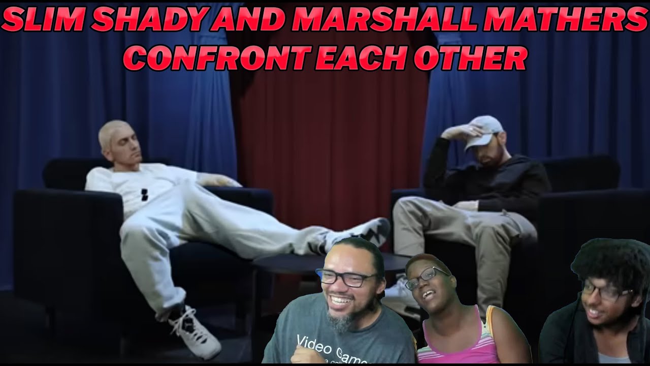 REACTION: Slim Shady Vs. Marshall Mathers - The Face-Off