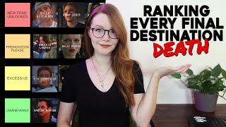 RANKING EVERY FINAL DESTINATION DEATH | TIER LIST